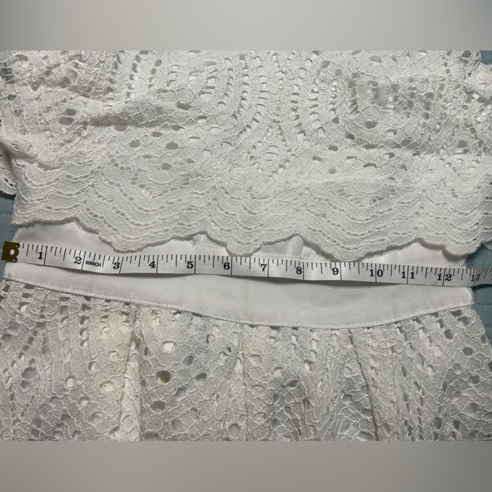 ANTONIO MELANI White Lace Dress - Picture 7 of 9